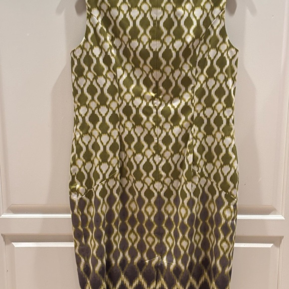 Tribal knee length dress size 8.  Zipper closure‎ cotton - Picture 3 of 8